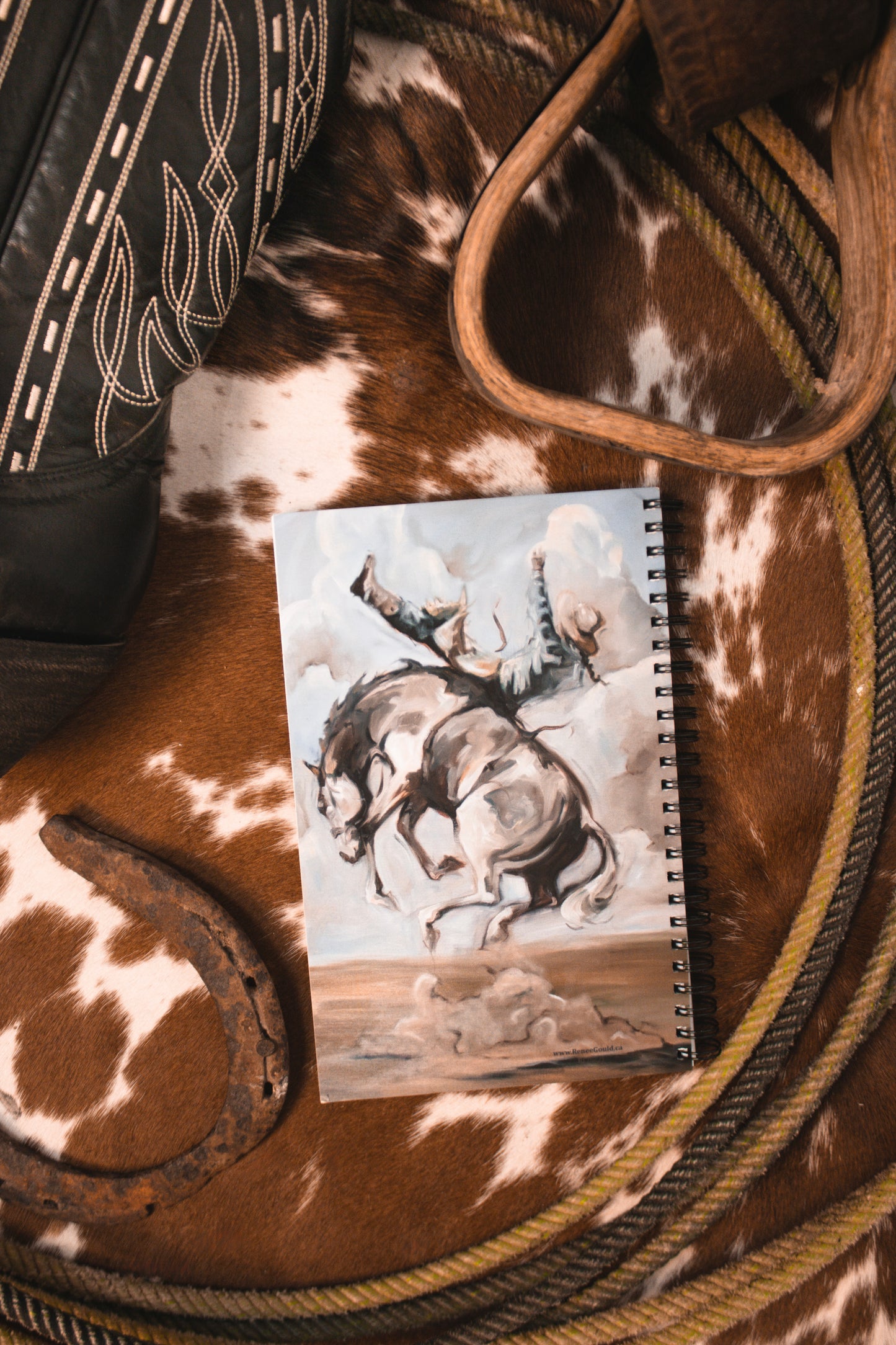 Bronc Spiral Notebook