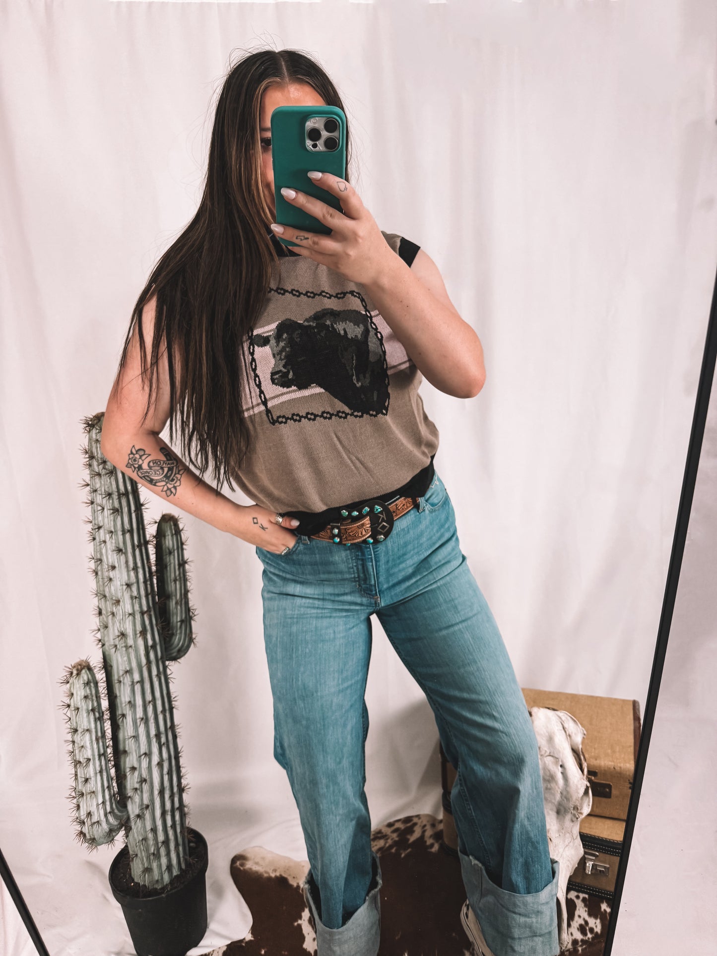 Bowie Bull Top