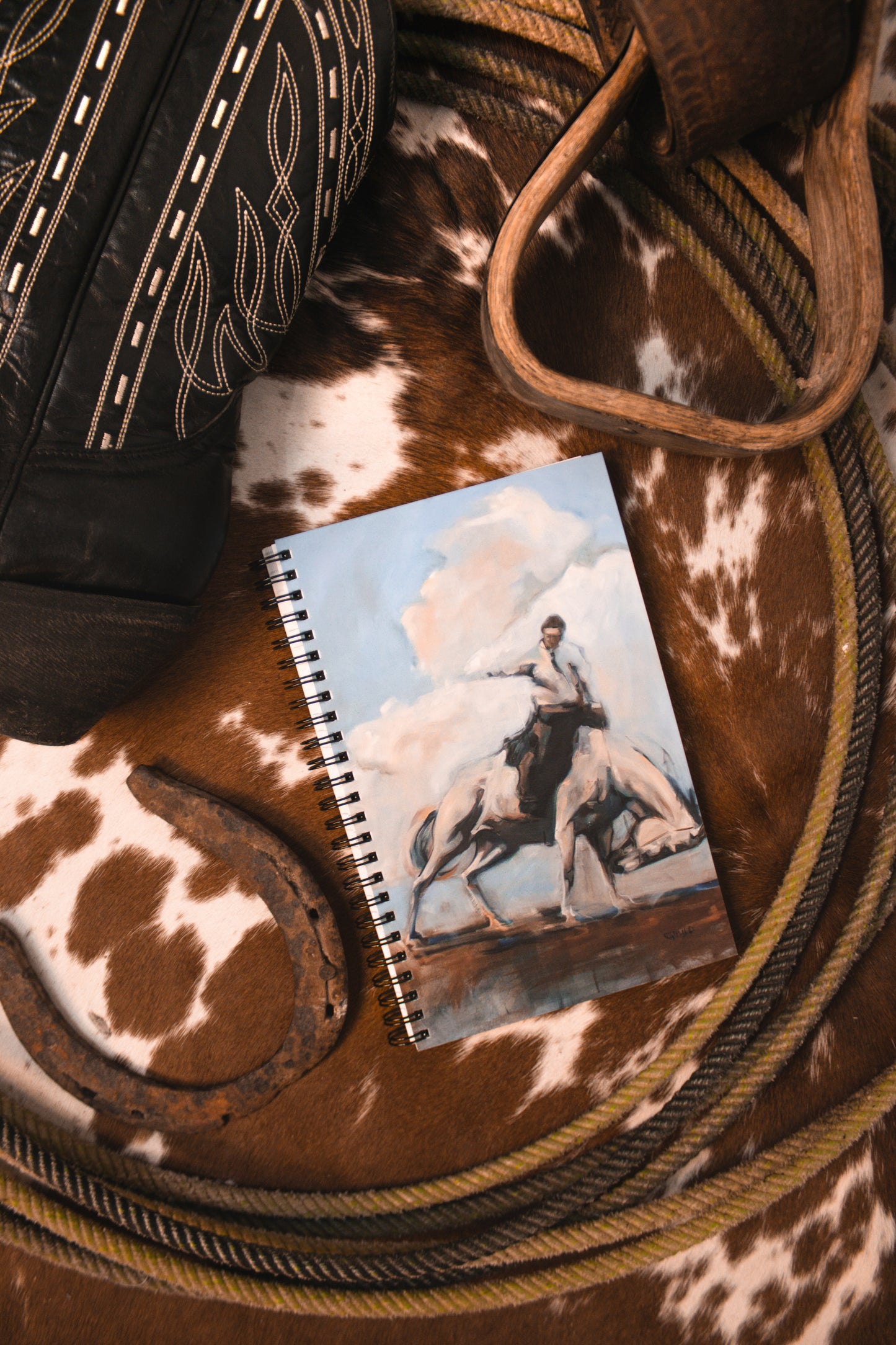 Bronc Spiral Notebook