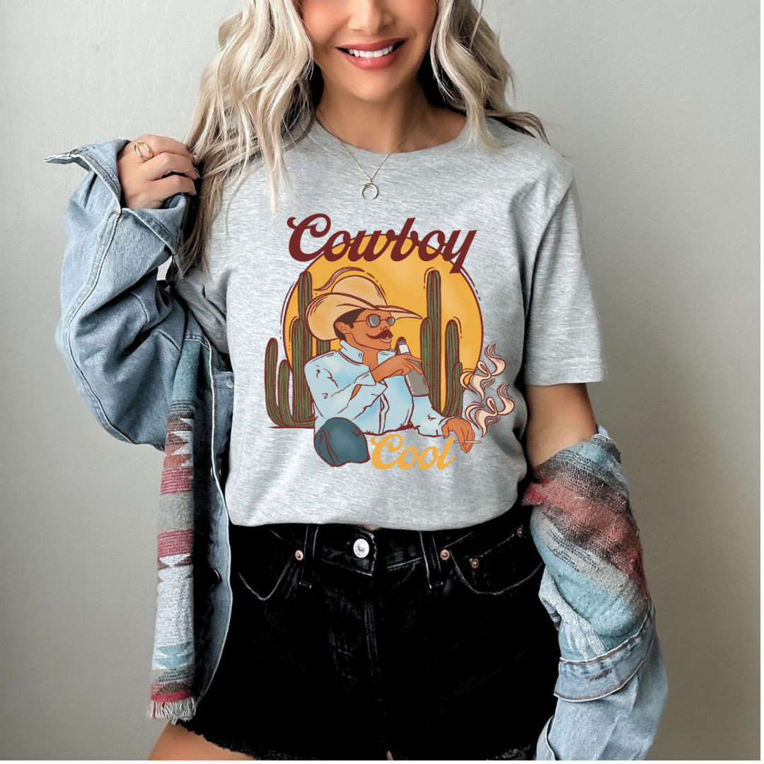 The Branded Roan - Cowboy Cool Tee