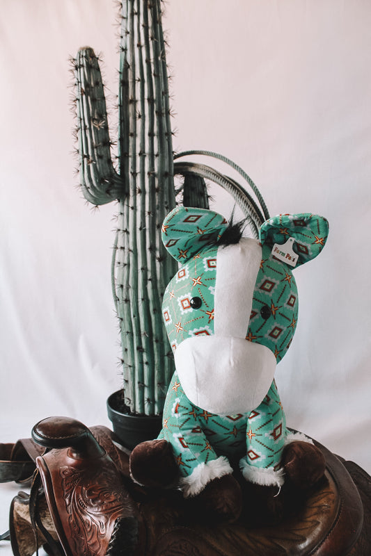 Turquoise Pattern Farm Pal