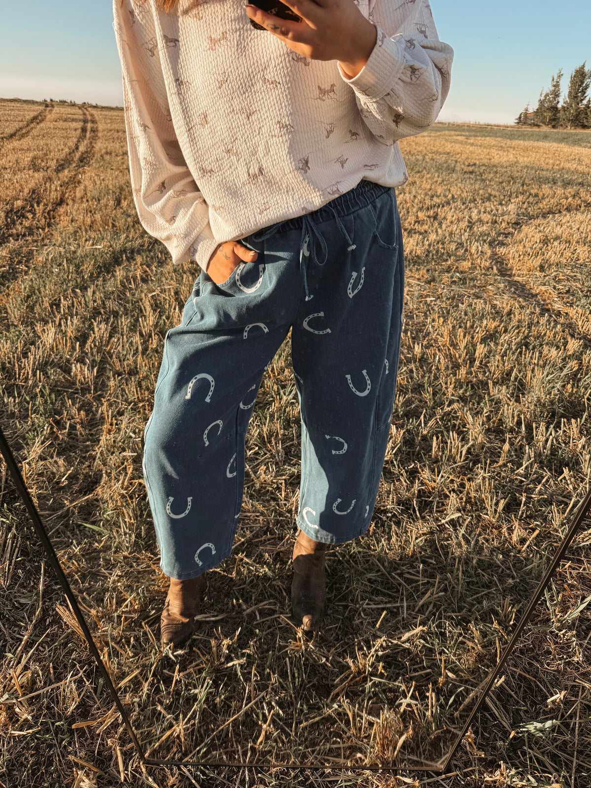 The Horse Shoe Barrel Jeans