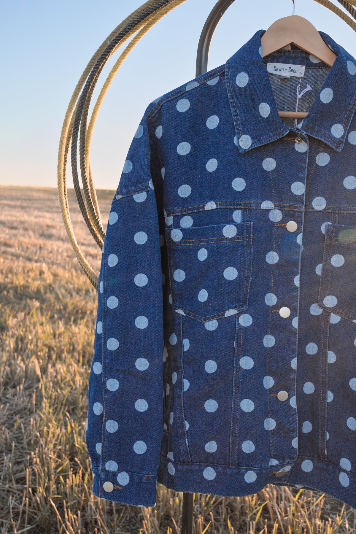 The Dottie Denim Jacket