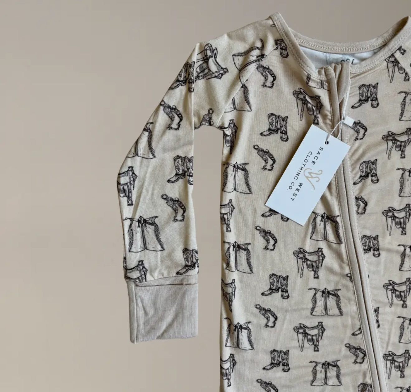 Cream Tack Room Sleepwear