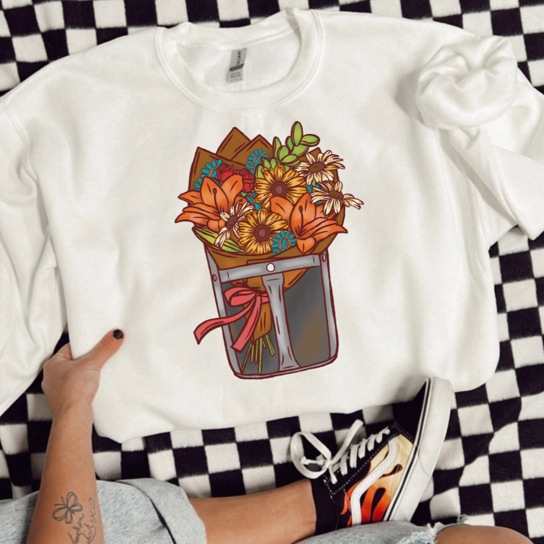 The Branded Roan - Ranch Bouquet Crewneck
